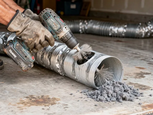 Professional duct cleaning by Sunrise Dryer Vent Cleaning in Sunrise