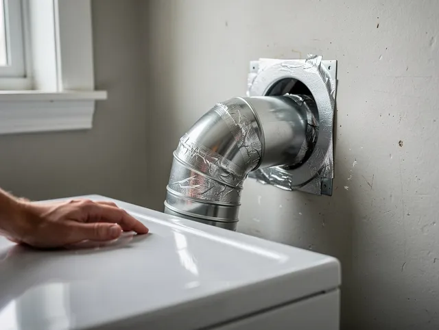 Sunrise Dryer Vent Cleaning expert performing professional dryer vent repair and installation in Sunrise