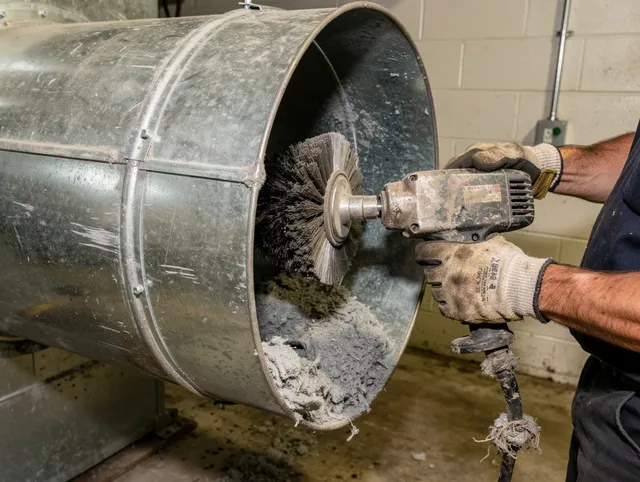 Industrial-grade dryer vent cleaning by Sunrise Dryer Vent Cleaning in Sunrise